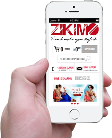 Zikimo.com Mobile Application
